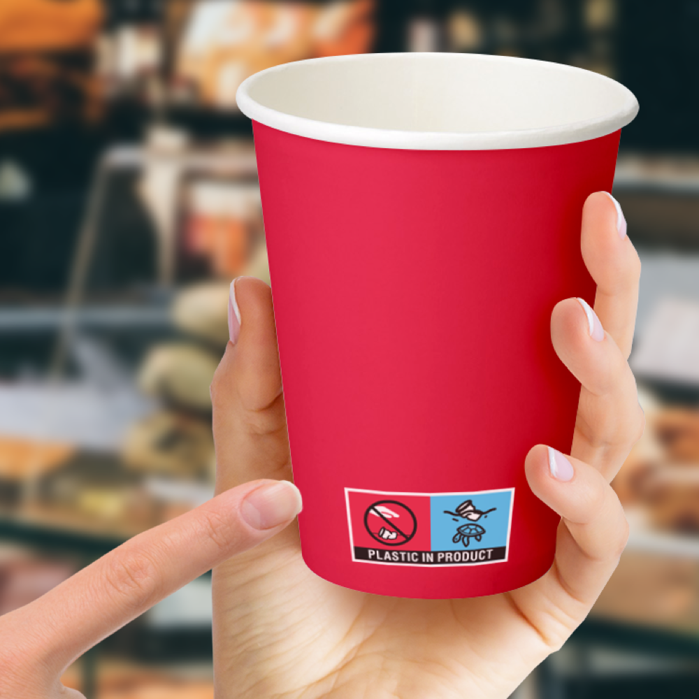 Gobelets en carton à paroi simple – Image 5