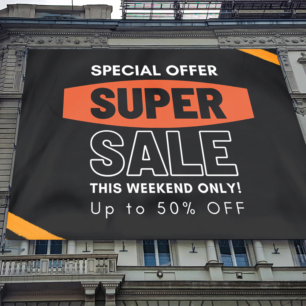 Bâche publicitaire sur mesure – Image 9