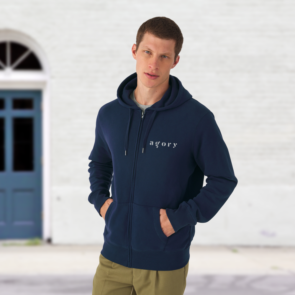 B&C Premium Modern Full Zipped Hoodie – Image 6
