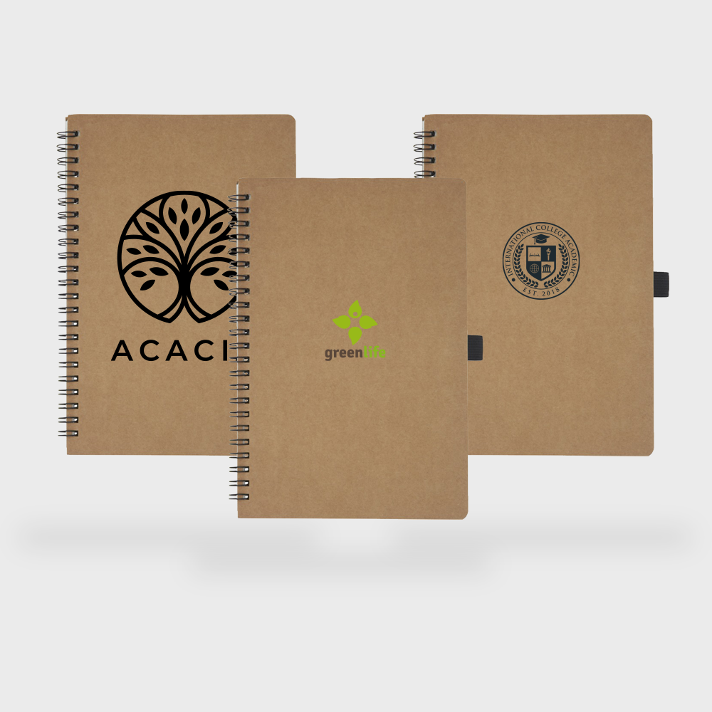 Cobble A5 Carnet en papier de pierre spirale – Image 2