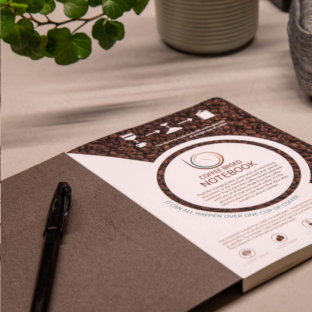 Carnet A5 couverture café – Image 3