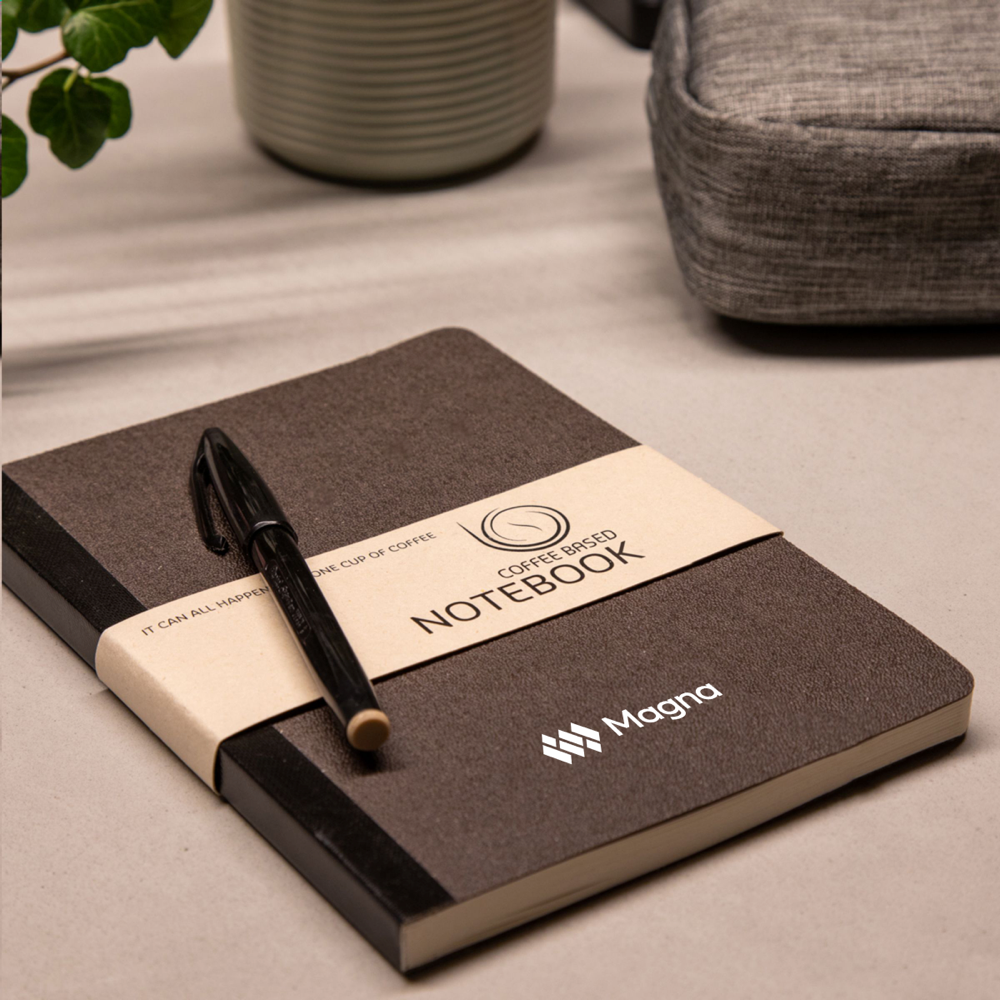 Carnet A5 couverture café – Image 4