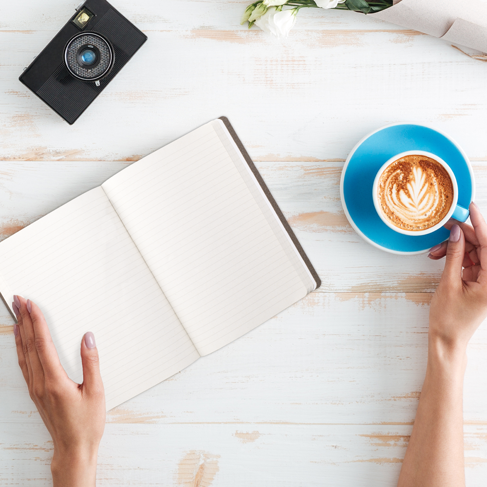 Carnet A5 couverture café – Image 5