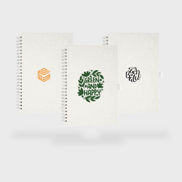 Carnet A5 en Carton de Lait Recyclé