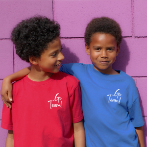 T-shirt à col rond enfants