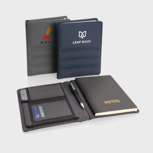 Conférencier et carnet A5 RPET Impact Aware