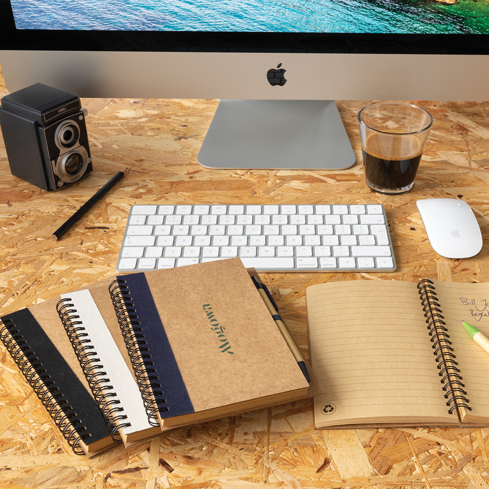 Carnet de notes kraft spirale – Image 3
