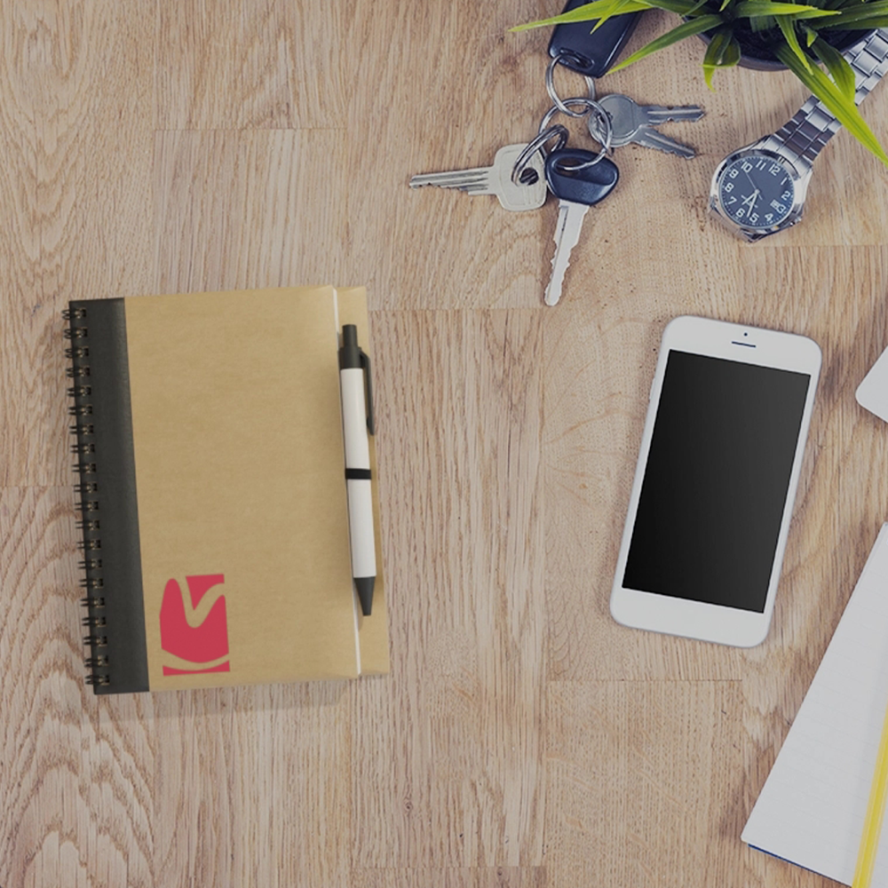 Cahier Recyclé avec Stylo – Image 5