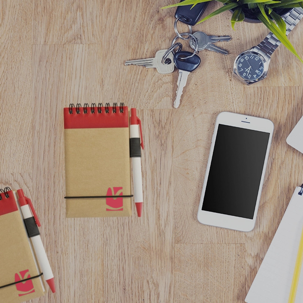 Bloc-notes Recyclé A7 et Stylo – Image 5