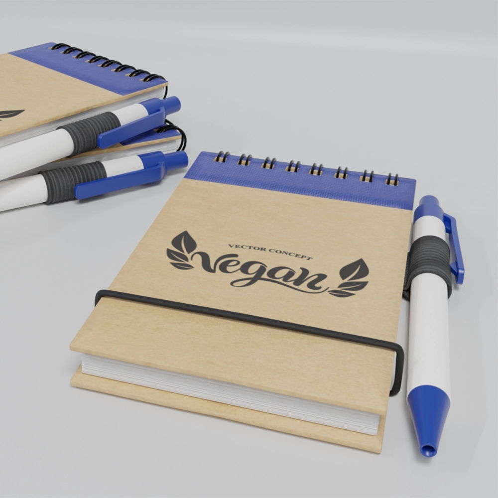 Bloc-notes Recyclé A7 et Stylo – Image 3