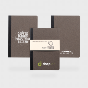 Carnet A5 couverture café