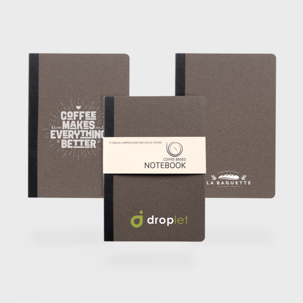 Carnet A5 couverture café