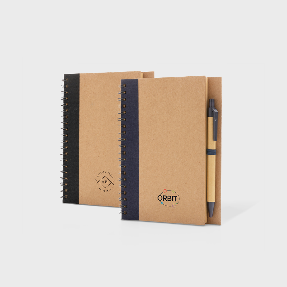 Carnet de notes kraft spirale – Image 2