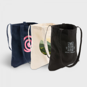 Sacs en coton recyclé premium