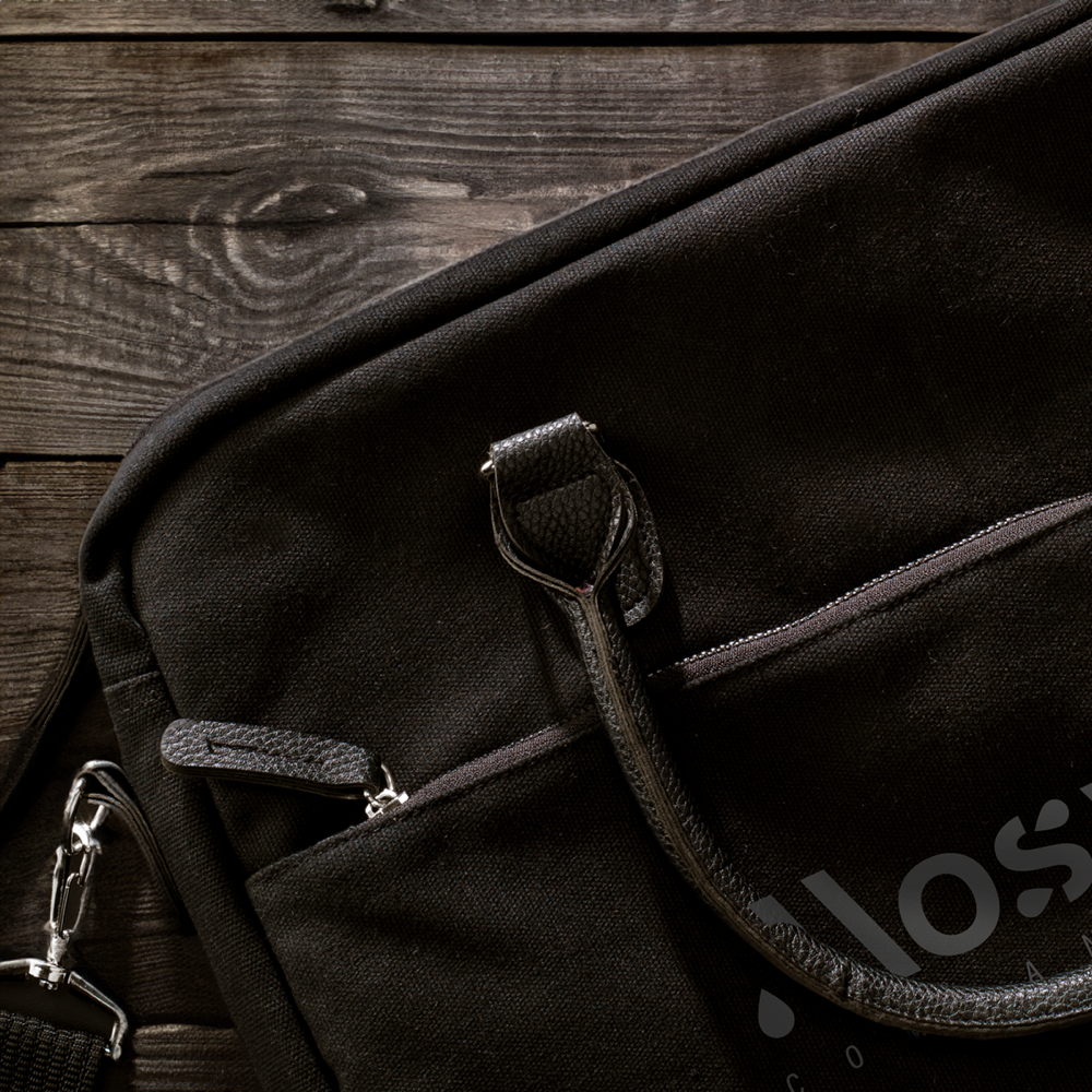 Sacoche en toile recyclée pour ordinateur portable – Image 5