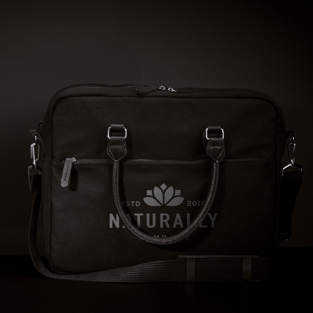 Sacoche en toile recyclée pour ordinateur portable – Image 6