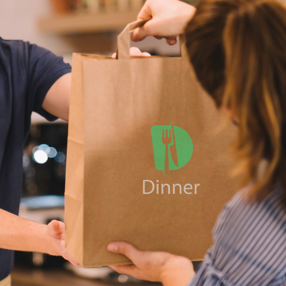 Sacs en papier pour vente à emporter – Image 4