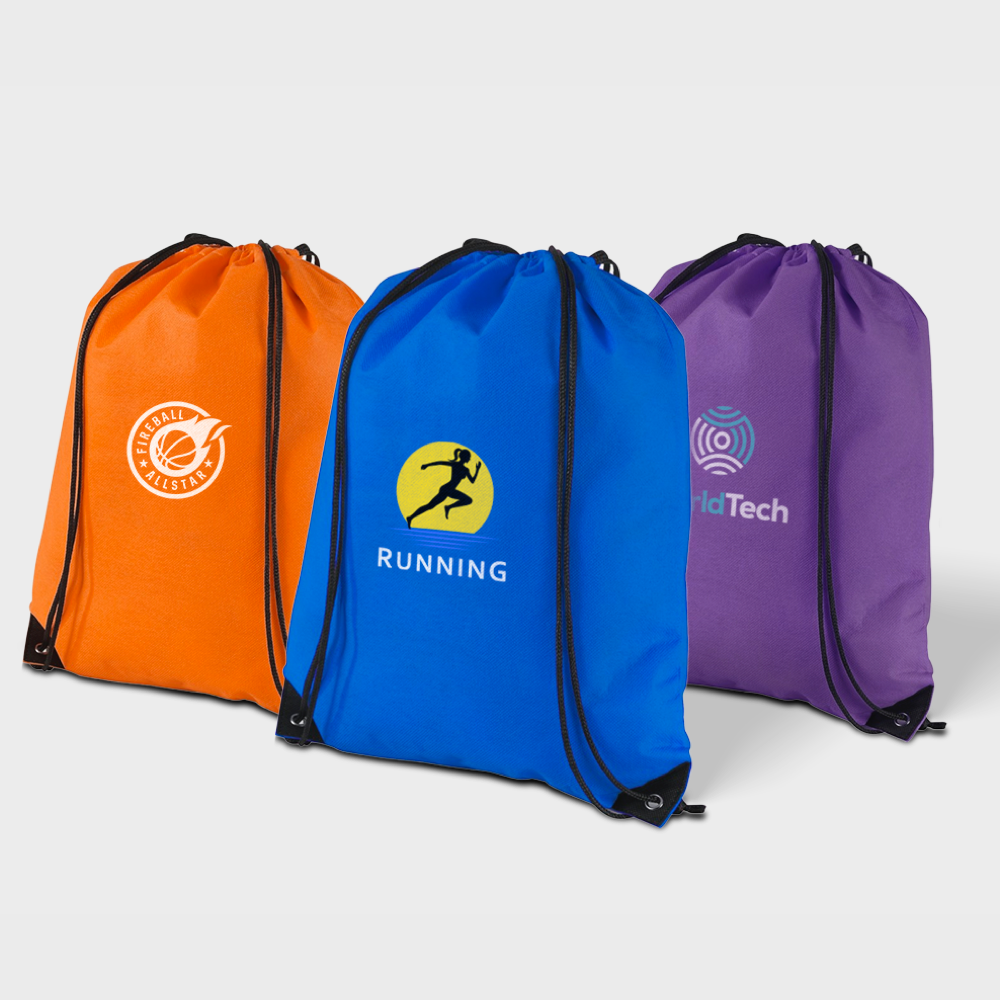 Sac à cordon non tissé – Image 3