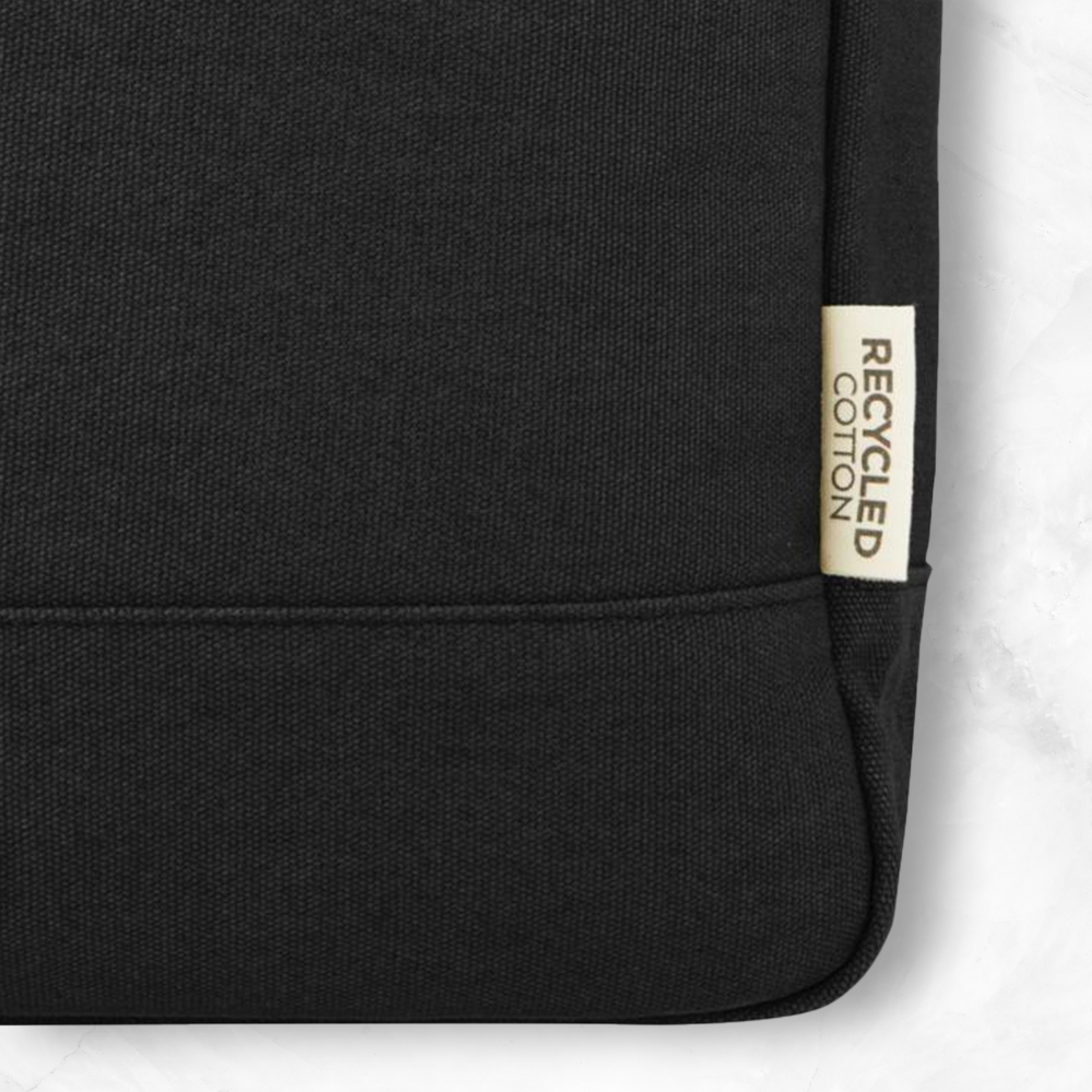 Sac à dos en toile recyclée GRS avec dessus enroulable – Image 3