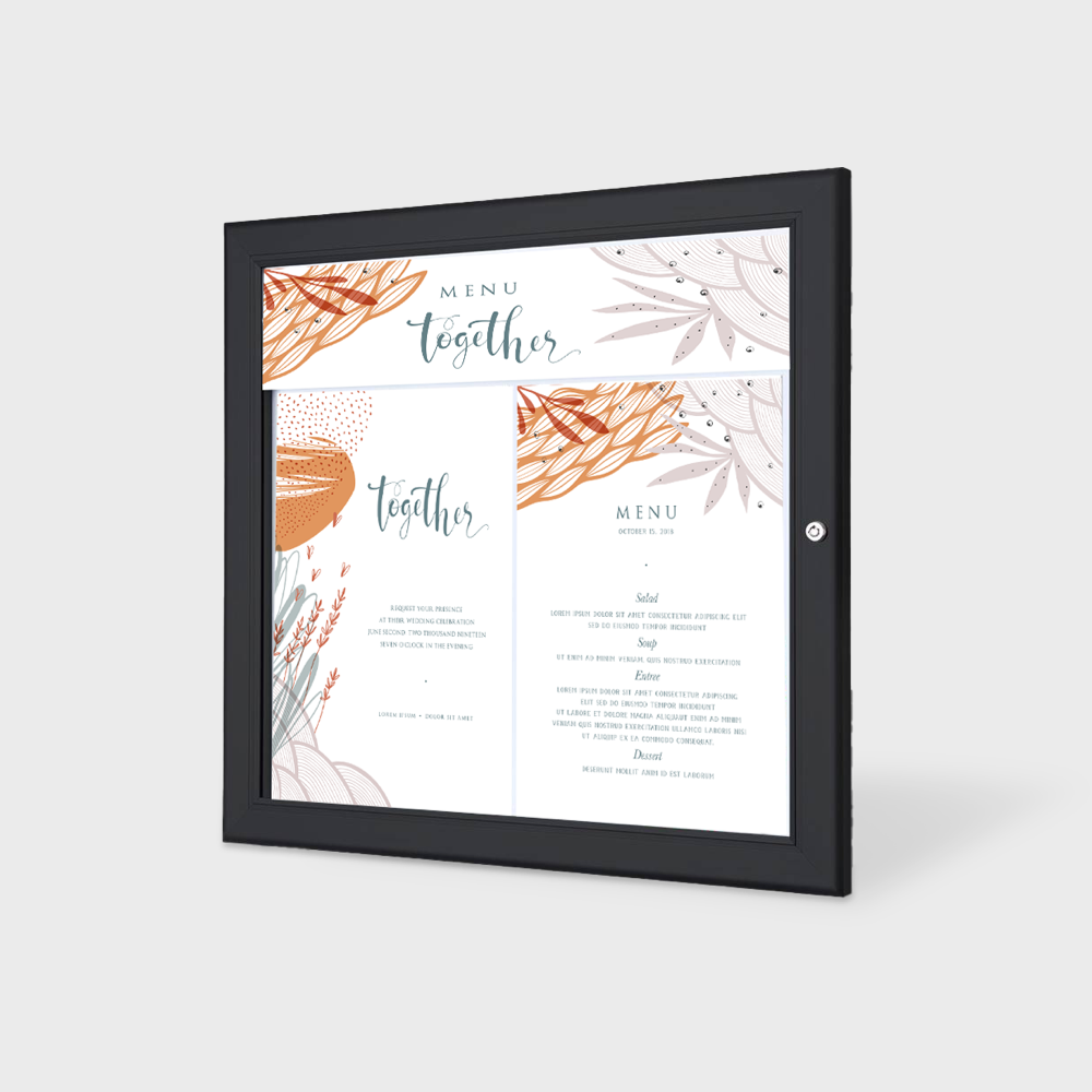 Porte-menu mural – Image 2