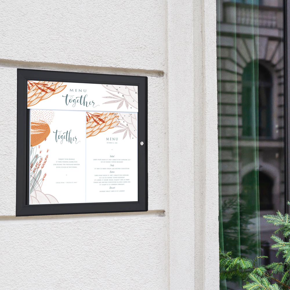 Porte-menu mural – Image 4