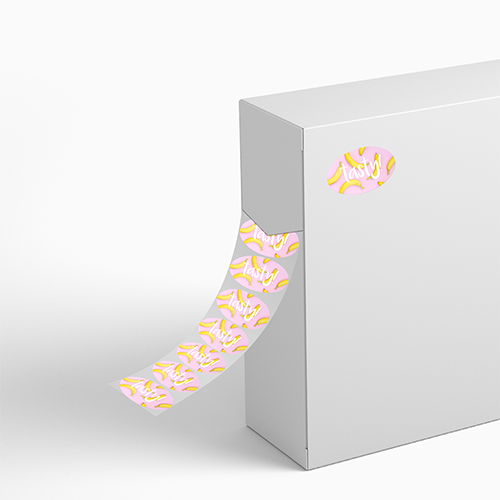 Étiquettes en PVC blanc – Image 3