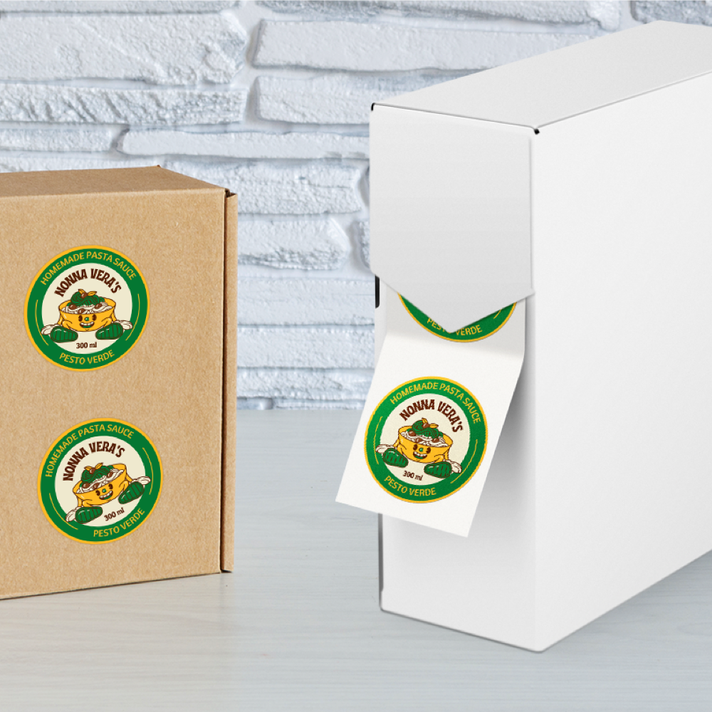 Étiquettes en PVC blanc – Image 7