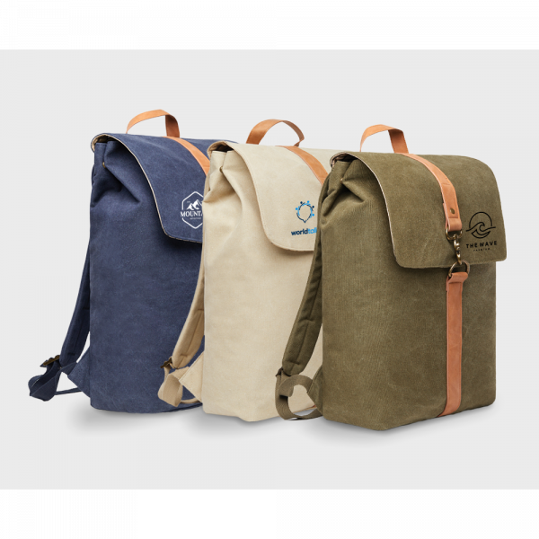 VINGA Sac à dos en toile recyclé GRS Bosler