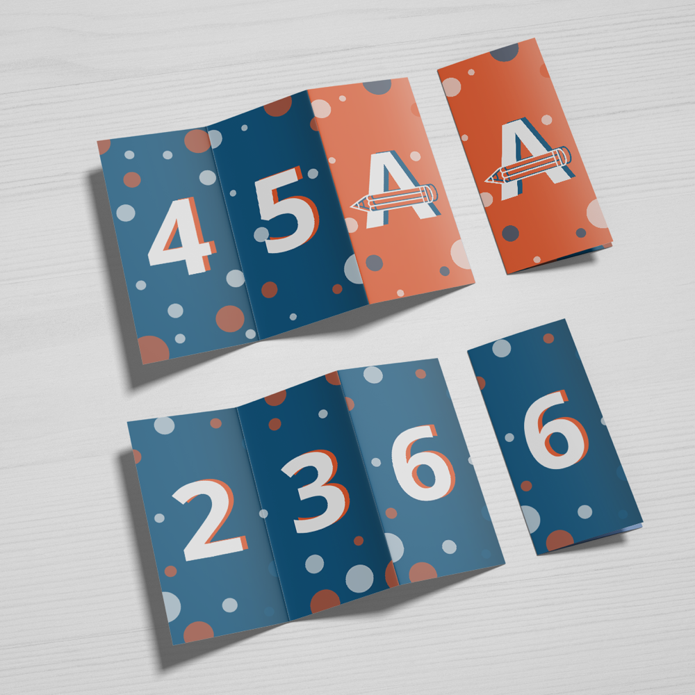 Dépliant 2 plis accordéon - 3 volets – Image 3