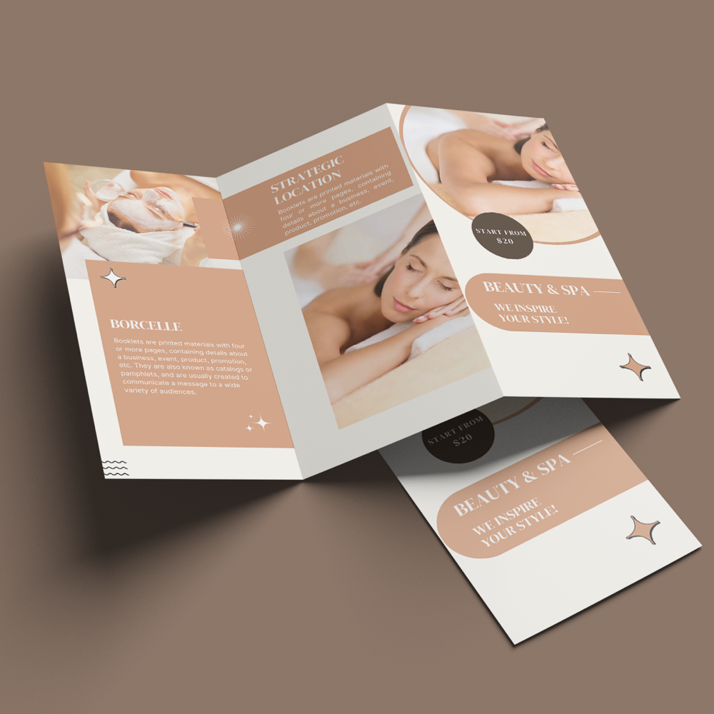 Dépliant 2 plis accordéon - 3 volets – Image 8