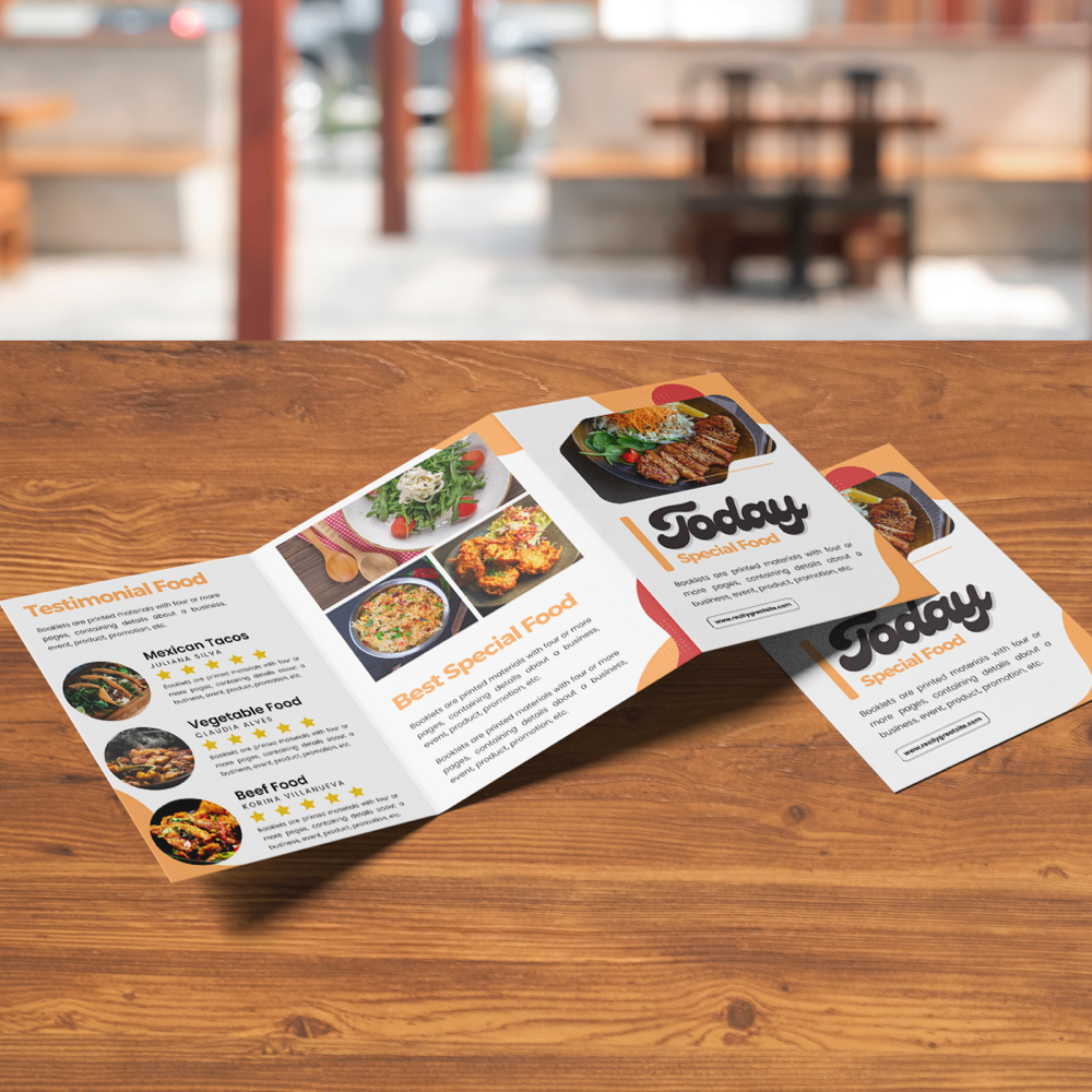 Dépliant 2 plis accordéon - 3 volets – Image 7