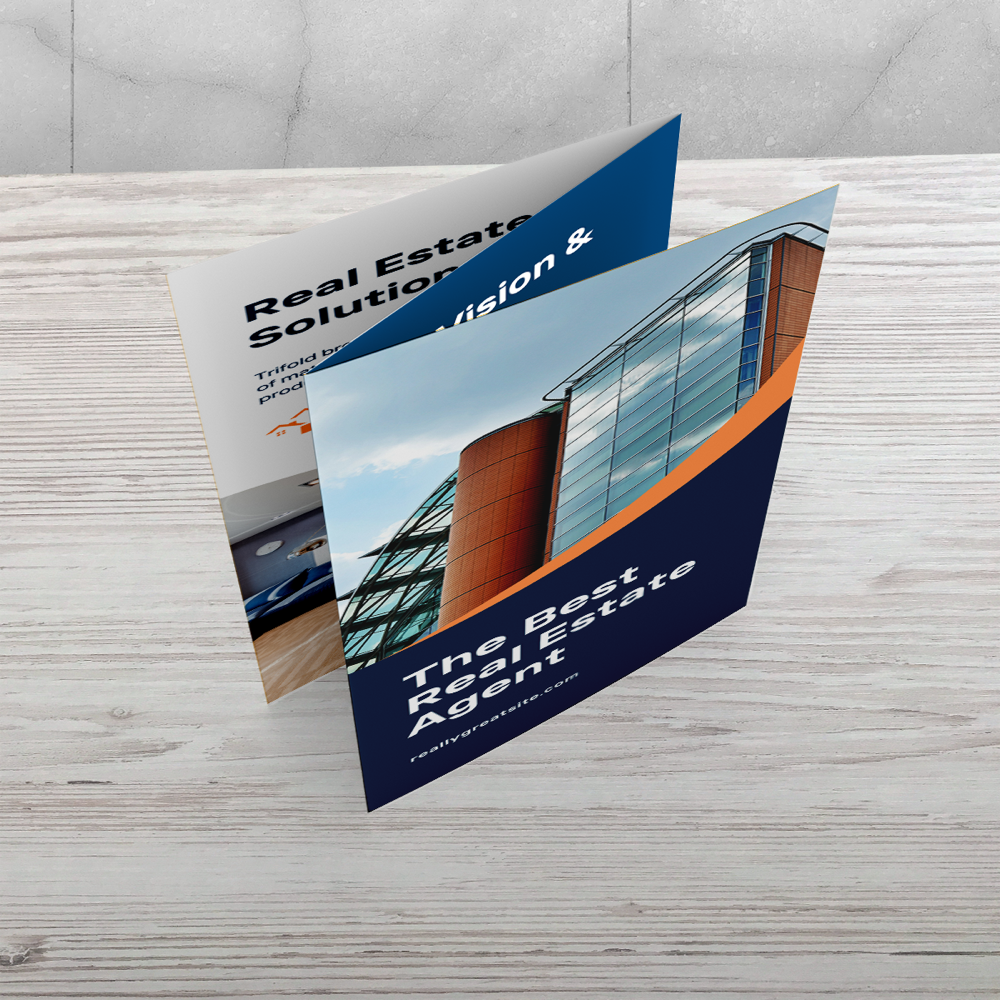 Dépliant 2 plis accordéon - 3 volets – Image 5