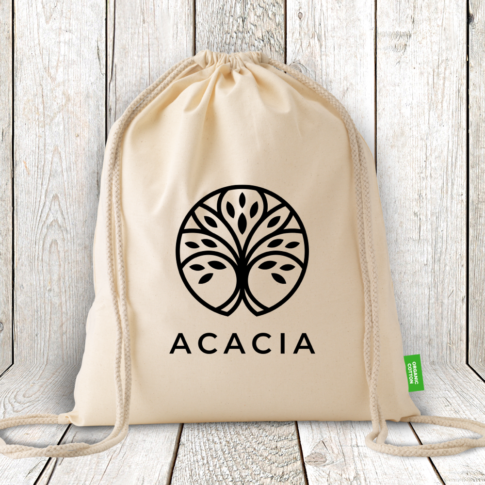 Sac à cordon coton bio – Image 4