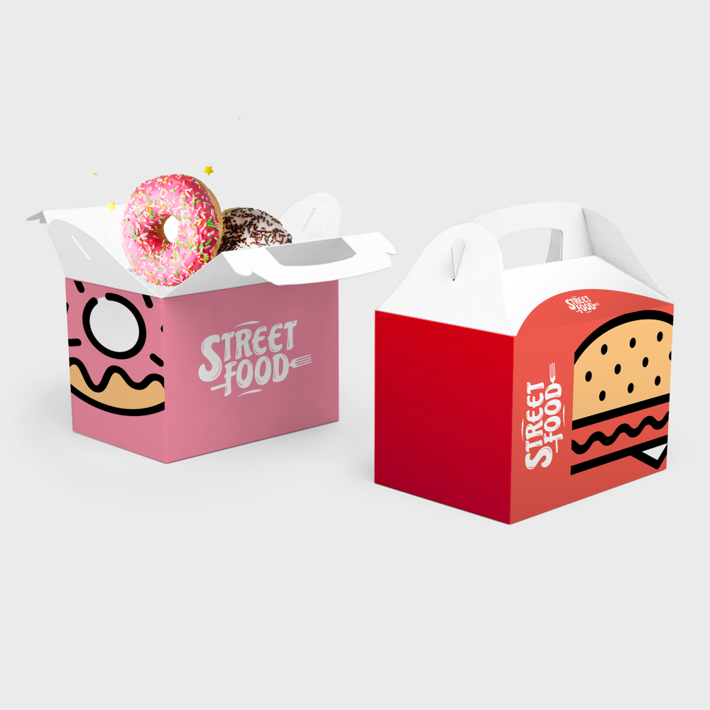 Boîte à emporter avec poignée – Image 2