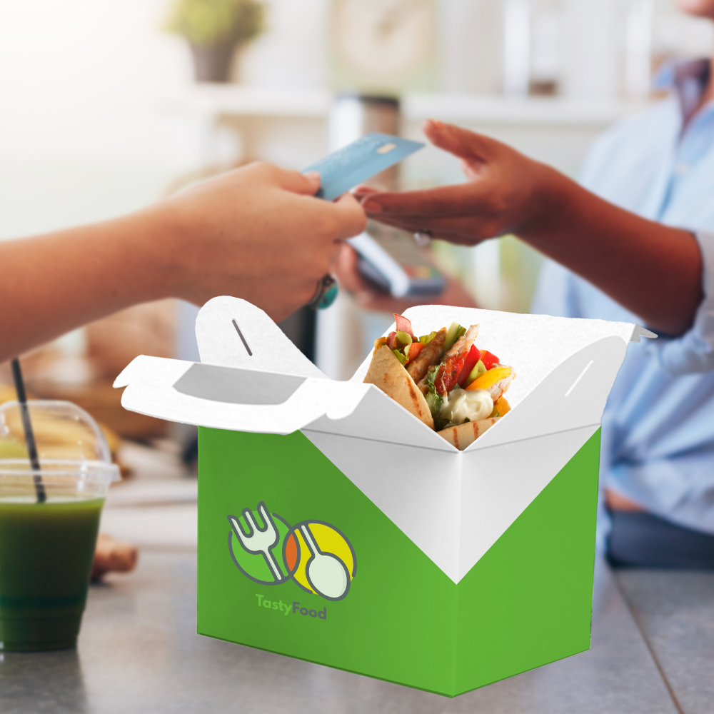 Boîte à emporter avec poignée – Image 4