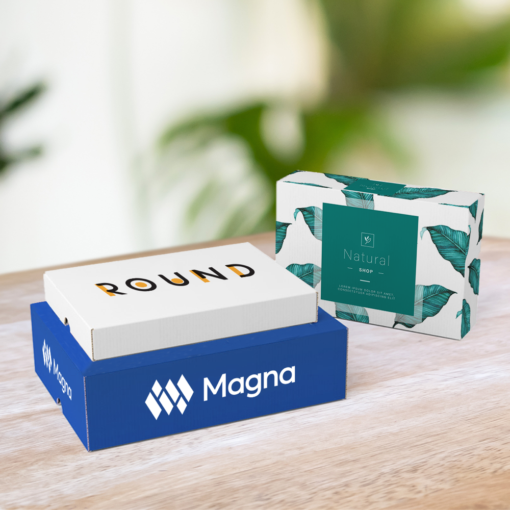 Boîte d'expédition avec couvercle – Image 2