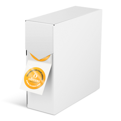 Étiquettes en PVC blanc – Image 2