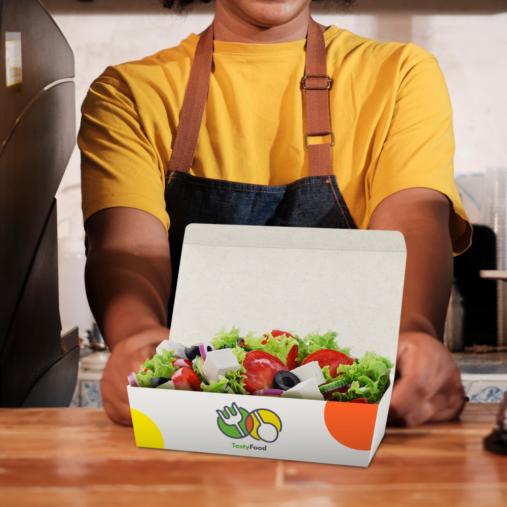 Barquette alimentaire avec couvercle – Image 3