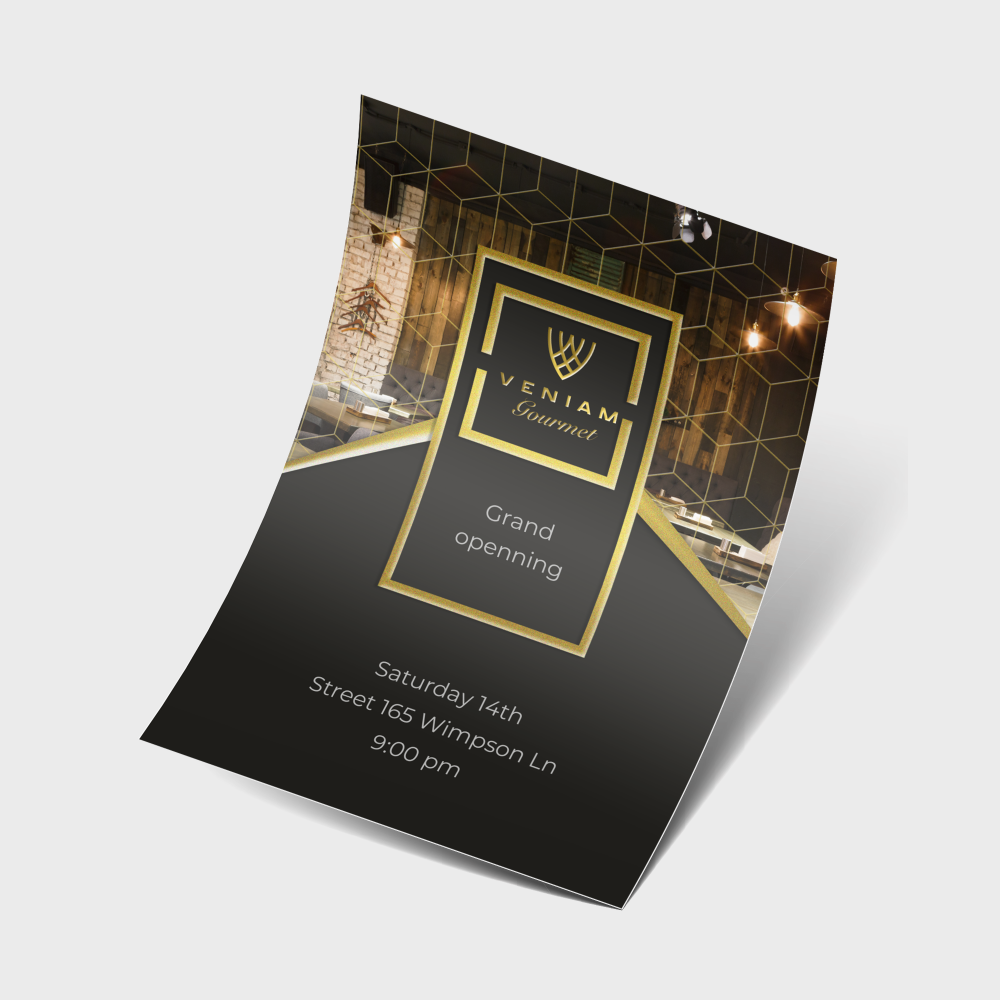 Flyers avec finitions luxueuses – Image 2