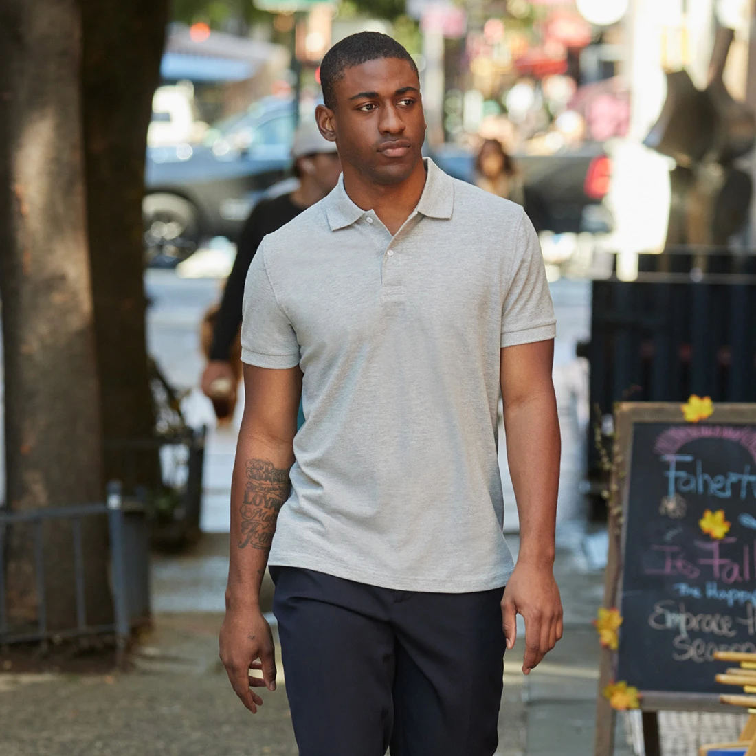 Polo à manches courtes budget B&C – Image 6