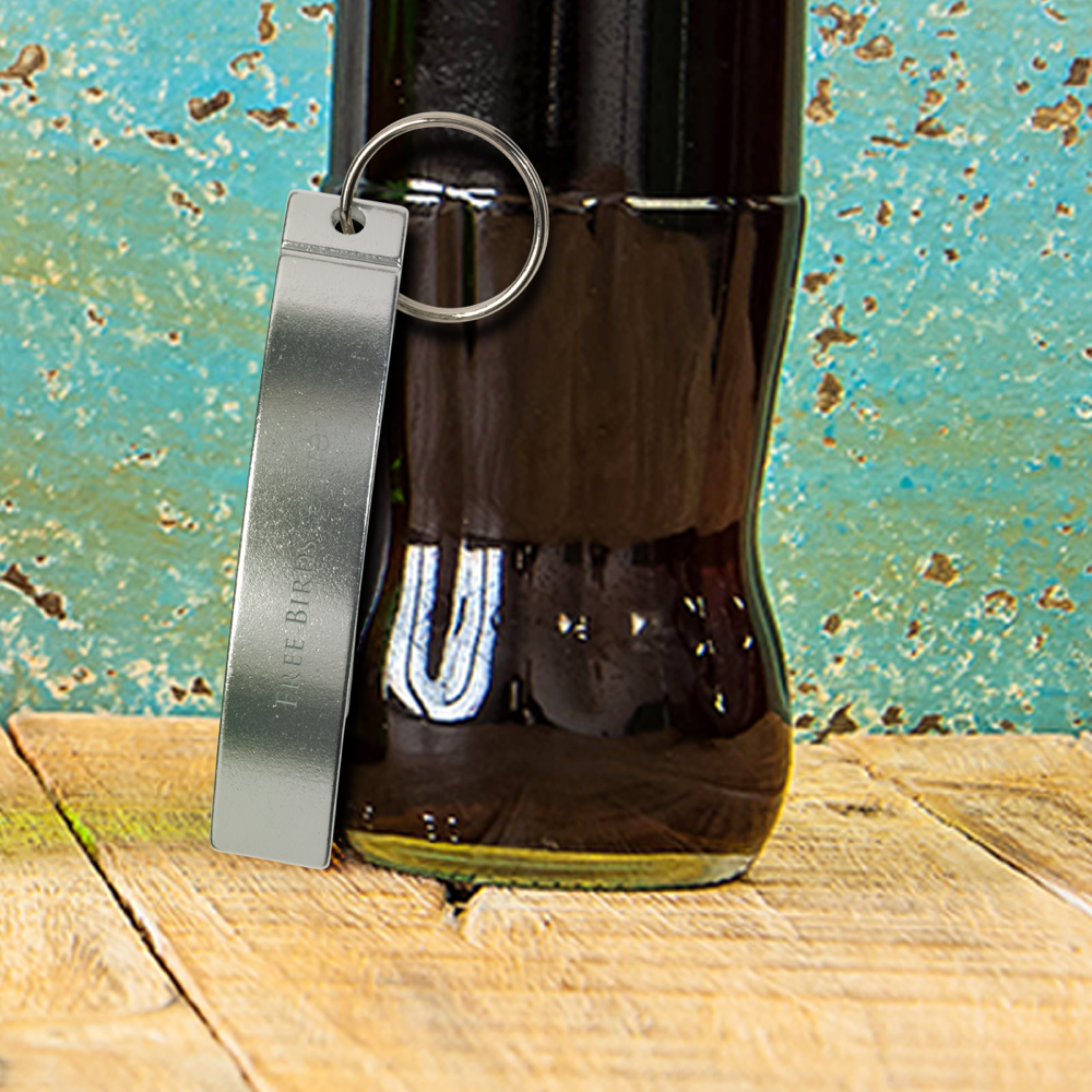 Porte-clés décapsuleur en aluminium – Image 3