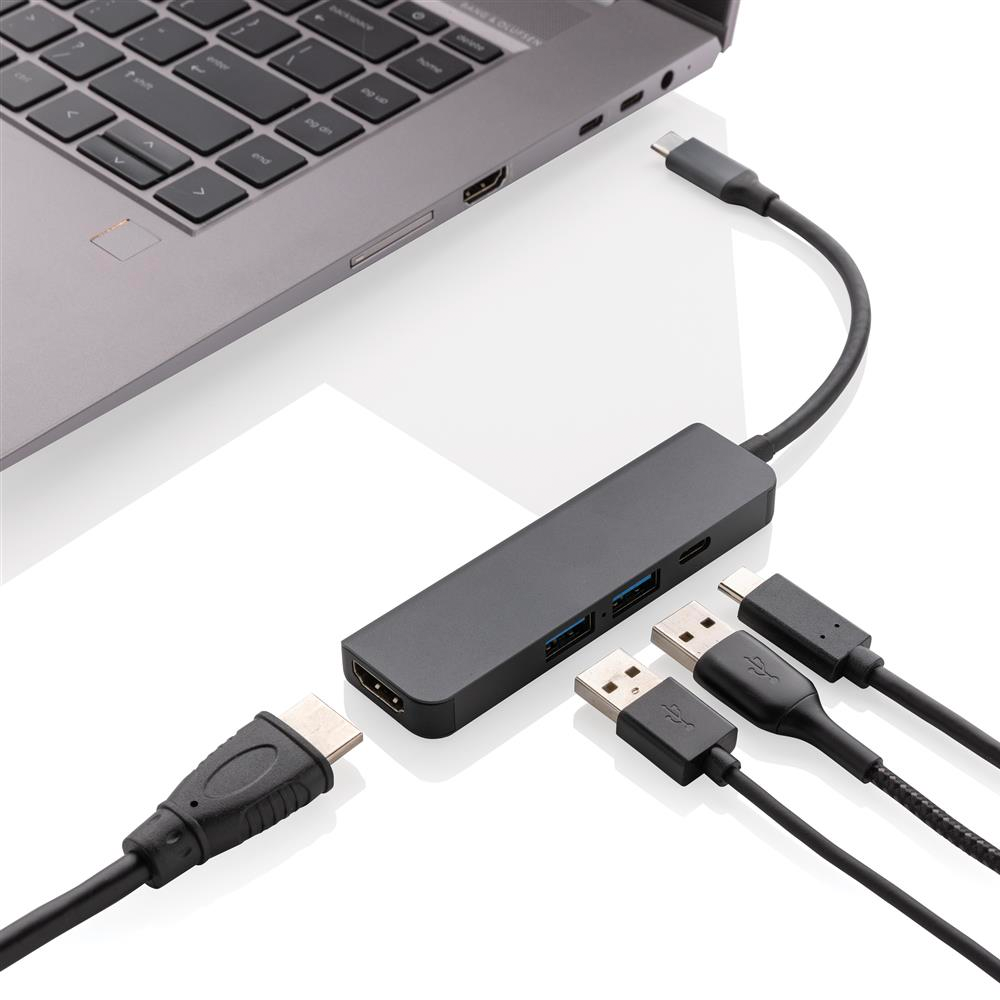 Adaptateur aluminium recyclé avec entrée HDMI – Image 4