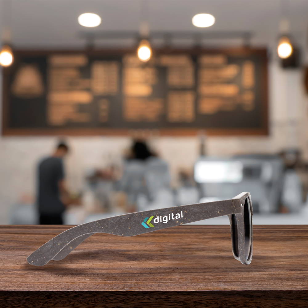 Lunettes de soleil café – Image 3
