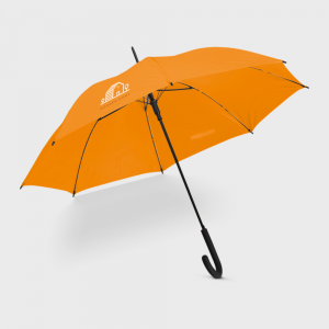 Parapluie poignée courbée