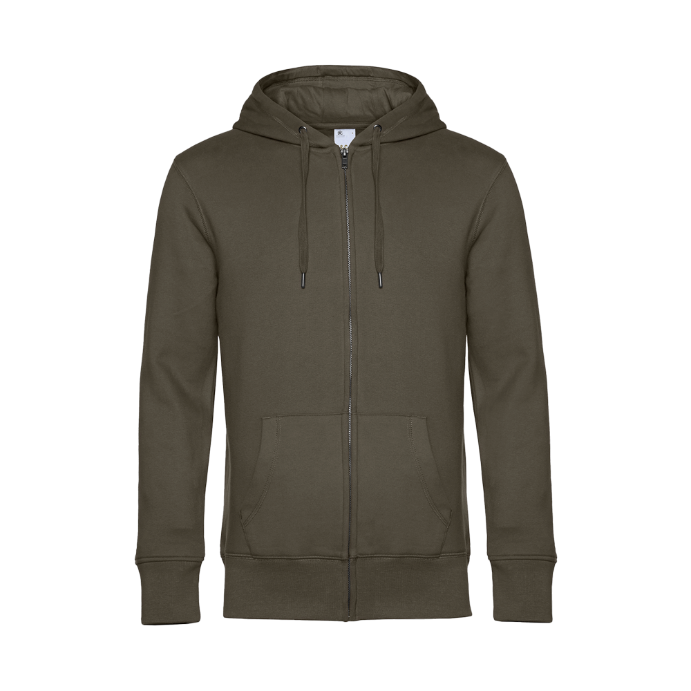 Sweat à capuche zippé premium B&C – Image 13