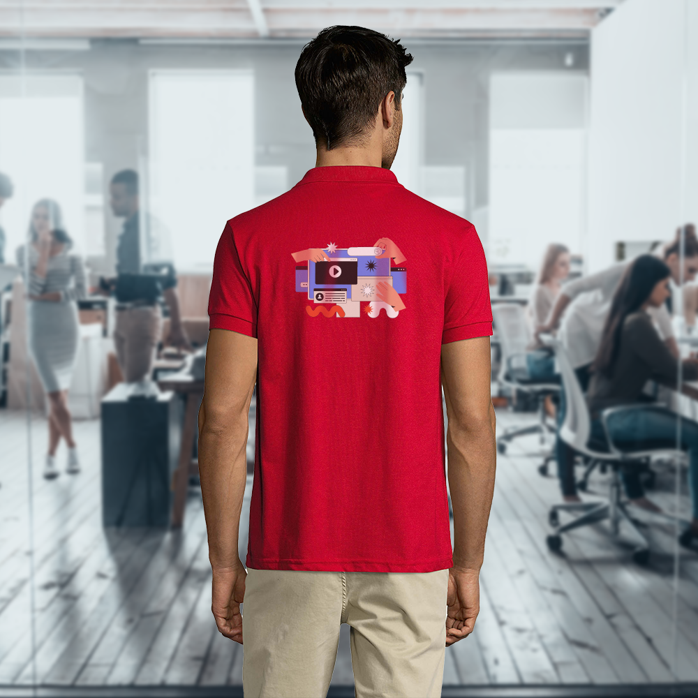 Polo basique en tissu mélangé Sol's – Image 4