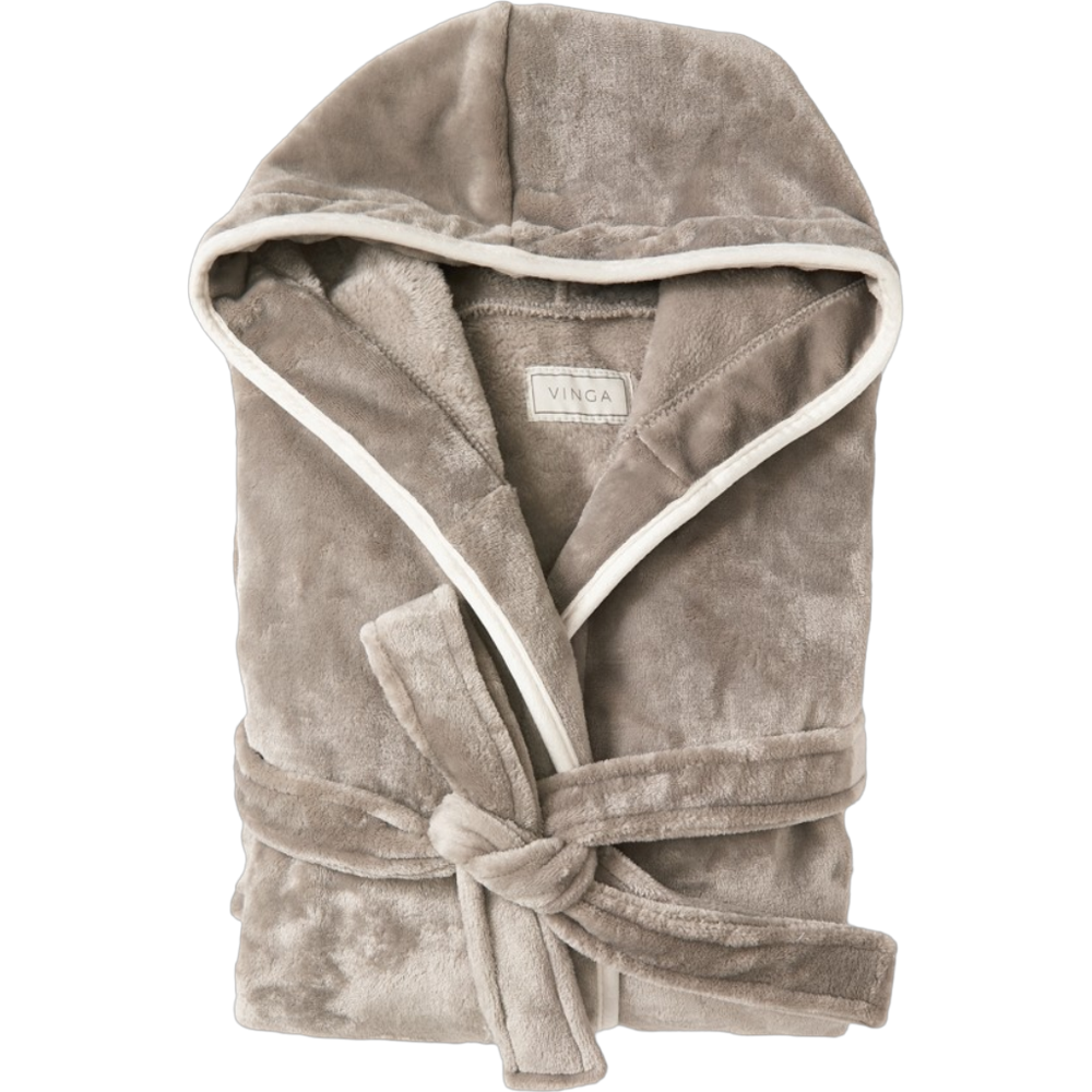 VINGA Louis Peignoir de luxe en peluche – Image 7