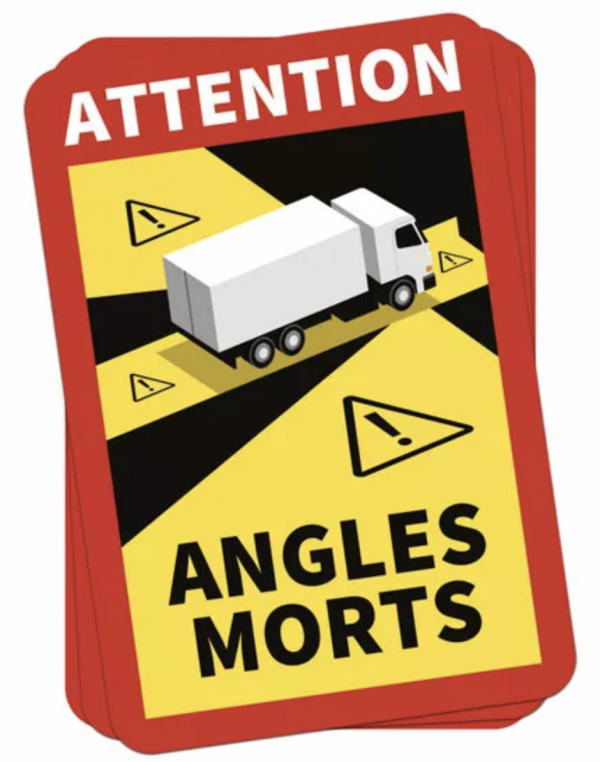 Stickers, Adhésifs Angles Morts pour Camion