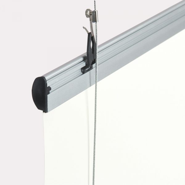 Rail de suspension avec clips pour affiche – Image 4