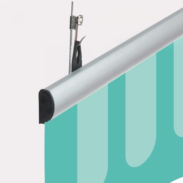 Rail de suspension avec clips pour affiche – Image 2